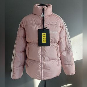 NWT MONCLER PALM ANGELS RODMAN GIUBOTTO pink Puffer Jacet Size 0,(XS)